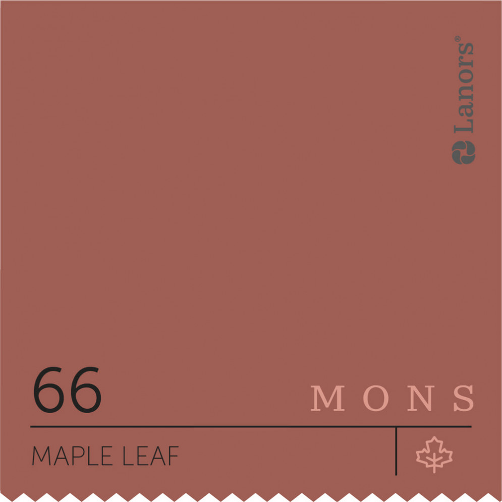 Краска Lanors Mons «Maple Leaf» (Кленовый лист), 66